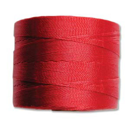 S-Lon Micro Twist Bead / Macrame Cord (TEX70) - Scarlett - SLMC-SCR