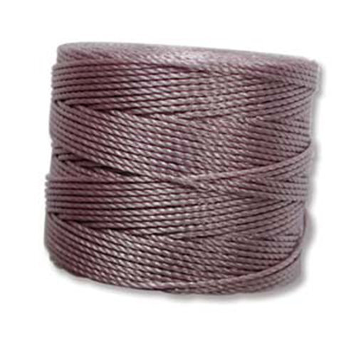 S-Lon Standard Twist Bead / Macrame Cord (TEX210) - Dark Lavender - SLBC-LADK