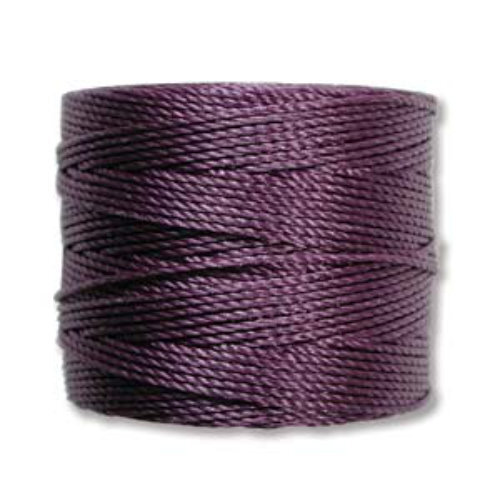 S-Lon Standard Twist Bead / Macrame Cord (TEX210) - Medium Purple - SLBC-MDP