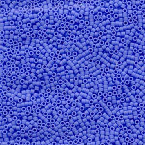 Miyuki 11/0 Delica Bead - DB760 - Matte Opaque Light Sapphire - 100gm Bag