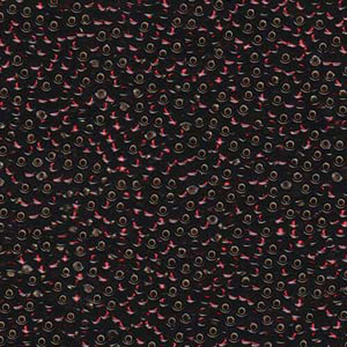 Miyuki 11/0 Rocaille Bead - 11-92428 - Silver Lined Extra Dark Smoked Topaz - 250gm Bag