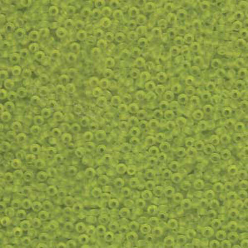 Miyuki 11/0 Rocaille Bead - 11-9143F - Matte Transarent Chartreuse - 250gm Bag