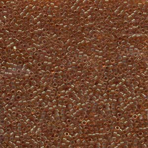 Miyuki 11/0 Delica Bead - DB121 - Dark Topaz Gold Luster - 100gm Bag