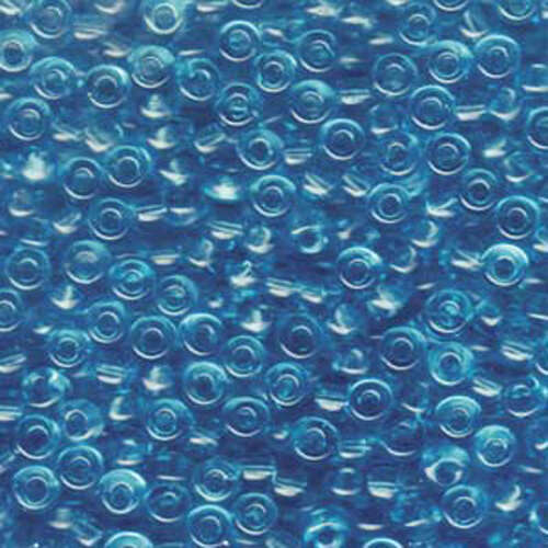 Miyuki 6/0 Rocaille Bead - 6-9148 - Transparent Aqua - 250gm Bag