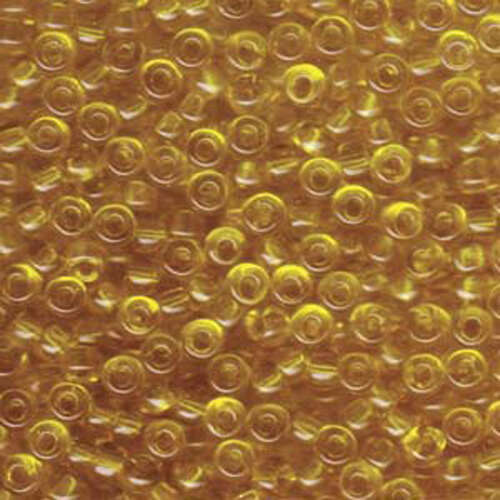 Miyuki 6/0 Rocaille Bead - 6-9136 - Transparent Yellow - 250gm Bag