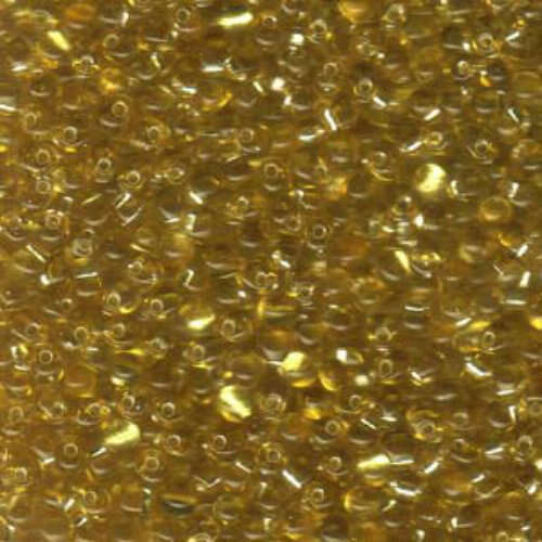 Miyuki 3.4mm Drop Bead - DP-9003 - Silver Lined Gold - 250gm Bag