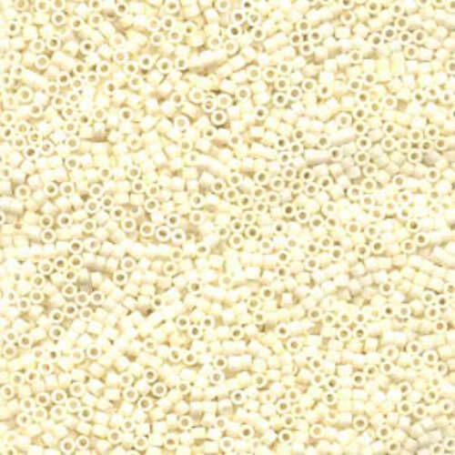Miyuki 15/0 Delica Bead - DBS0352 - Matte Cream - 50gm Bag
