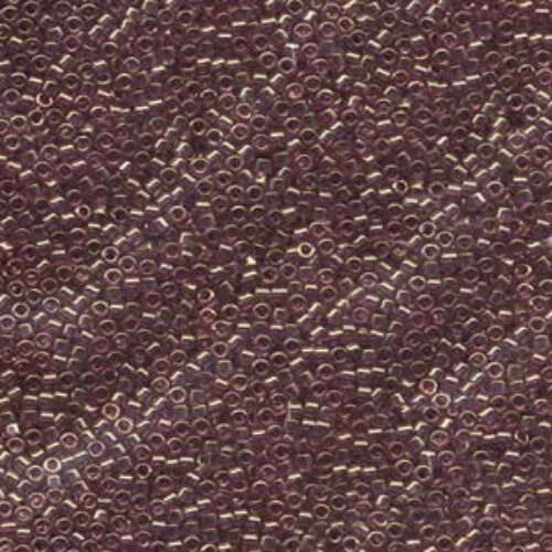 Miyuki 15/0 Delica Bead - DBS0108 - Gold Amethyst Luster - 50gm Bag