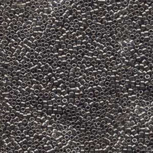 Miyuki 15/0 Delica Bead - DBS0021 - Steel - 50gm Bag