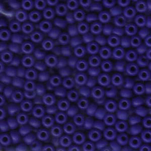 Miyuki 6/0 Rocaille Bead - 6-9414F - Matte Opaque Cobalt - 250gm Bag