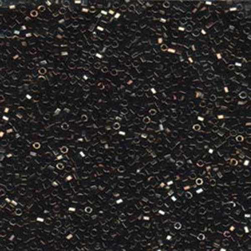 Miyuki 15/0 Delica Hex Cut Bead - DBSC-0007 - Brown Iris - 50gm Bag