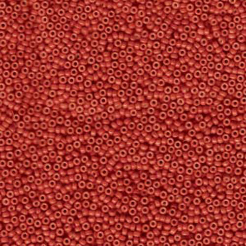 Miyuki 15/0 Rocaille Bead - 15-91464 - Opaque Dyed Maroon - 250gm Bag