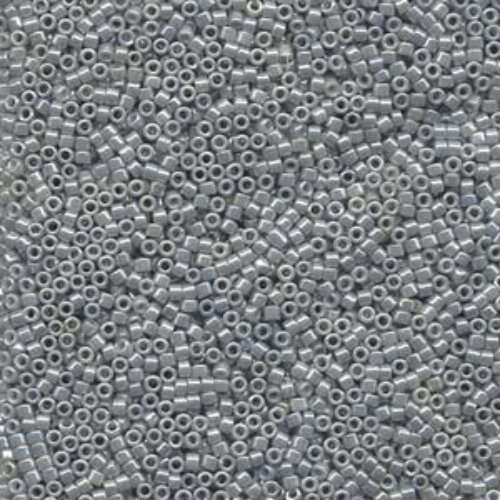 Miyuki 15/0 Delica Bead - DBS0252 - Ceylon Grey - 50gm Bag