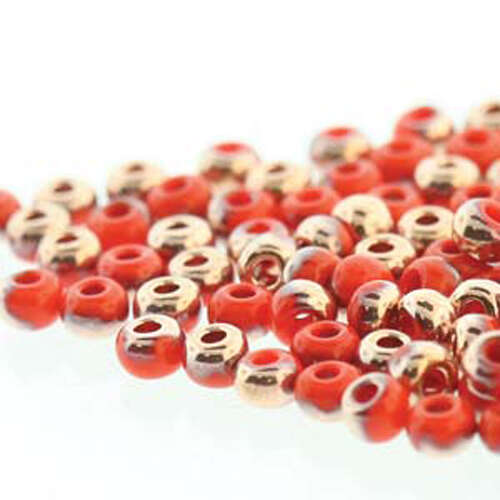 Preciosa 11/0 Rocaille Seed Beads - SB11-93170-27101 - Light Red Capri - 100gm Bag