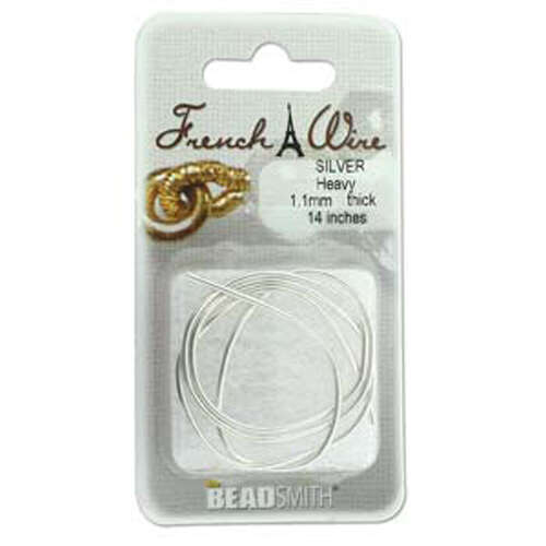 French Wire Heavy (1.1mm) - FWSH - Silver - 16 Inches