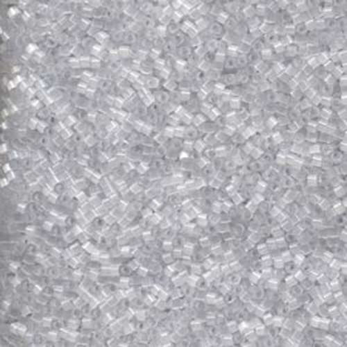 Miyuki 11/0 Delica Bead - DB676 - Pale Grey Silk Satin - 100gm Bag