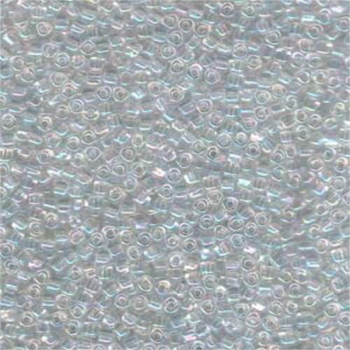 Miyuki 10/0 Triangle Bead - TR10-1151 - Clear Iris - 250gm Bag