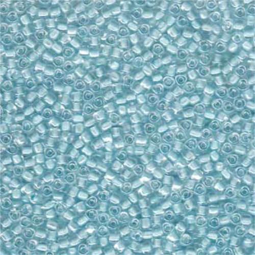 Miyuki 10/0 Triangle Bead - TR10-1112 - Ice Blue Lined Crystal - 250gm Bag