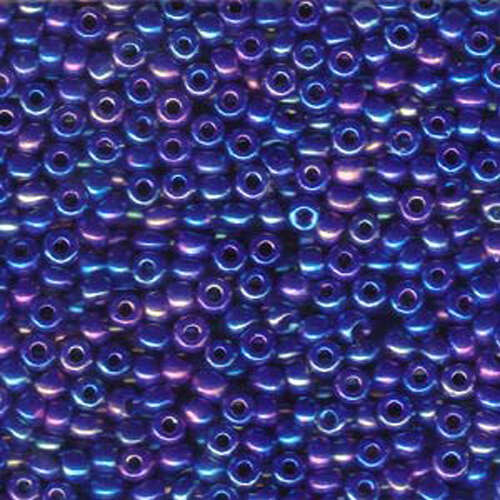 Miyuki 6/0 Rocaille Bead - 6-9414R - Opaque Cobalt AB - 250gm Bag