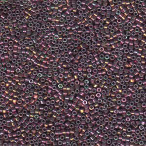 Miyuki 11/0 Delica Bead - DB1014 - Metallic Thistle Luster - 100gm Bag