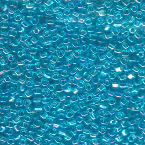 Miyuki 8/0 Triangle Bead - TR8-1155 - Light Blue Iris - 250gm Bag