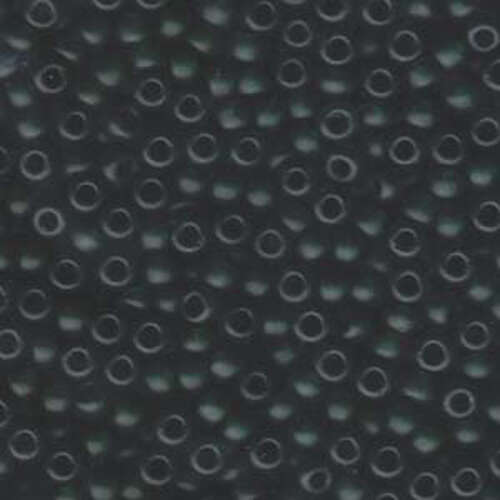 Miyuki 6/0 Rocaille Bead - 6-9156F - Matte Transparent Dark Emerald - 250gm Bag