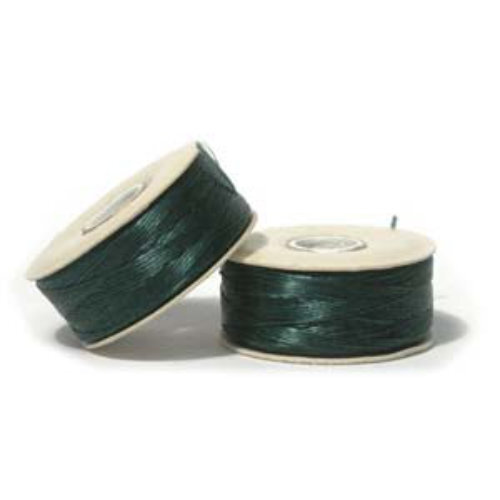 Nymo B (0.20mm) Ever Green - Bobbin - 72 yards / 65m - NYMBEG