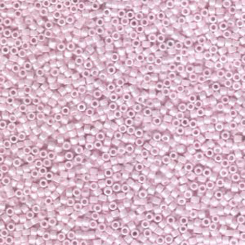 Miyuki 11/0 Delica Bead - DB1534 - Opaque Pale Rose Ceylon - 100gm Bag