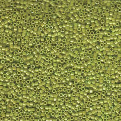 Miyuki 11/0 Delica Bead - DB262 - Opaque Chartreuse Luster - 100gm Bag