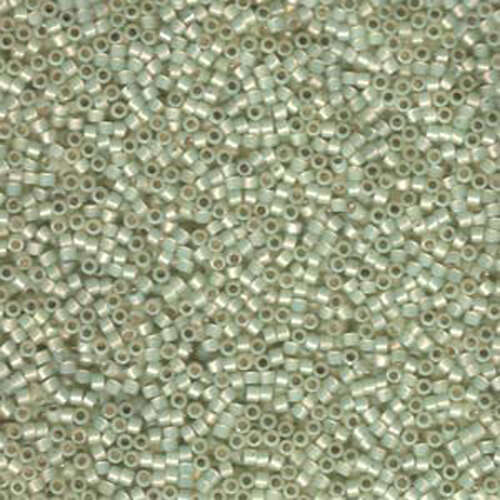 Miyuki 11/0 Delica Bead - DB1453 - Silver Lined Lime Opal - 100gm Bag