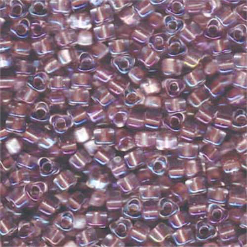 Miyuki 5/0 Triangle Bead - TR5-1134 - Pale Rose Lined Crystal - 250gm Bag