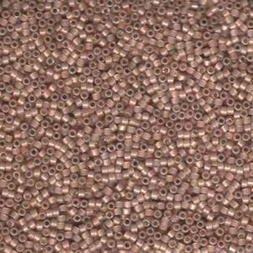 Miyuki 11/0 Delica Bead - DB1459 - Silver Lined Shell Opal - 100gm Bag
