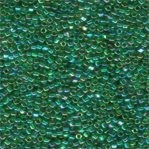 Miyuki 10/0 Triangle Bead - TR10-1154 - Green Iris - 250gm Bag