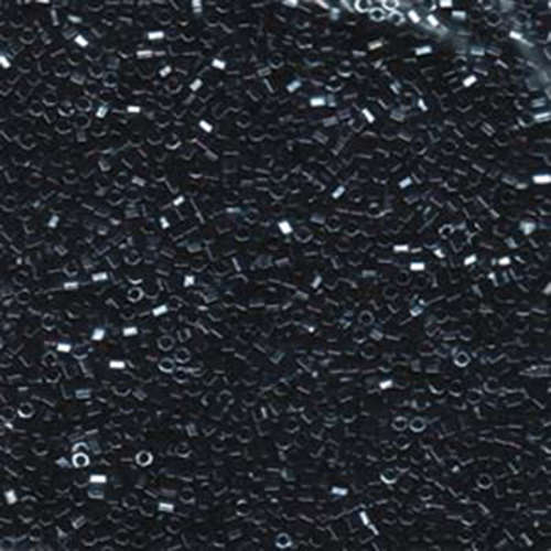 Miyuki 11/0 Delica Hex Cut Bead - DBC0001 - Gunmetal - 50gm Bag