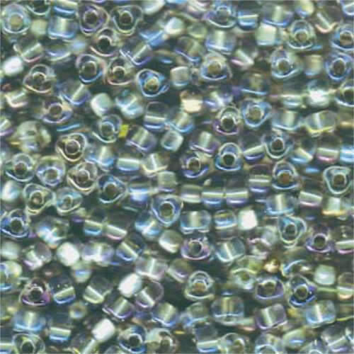 Miyuki 5/0 Triangle Bead - TR5-1135 - Foam Green Lined Crystal - 250gm Bag