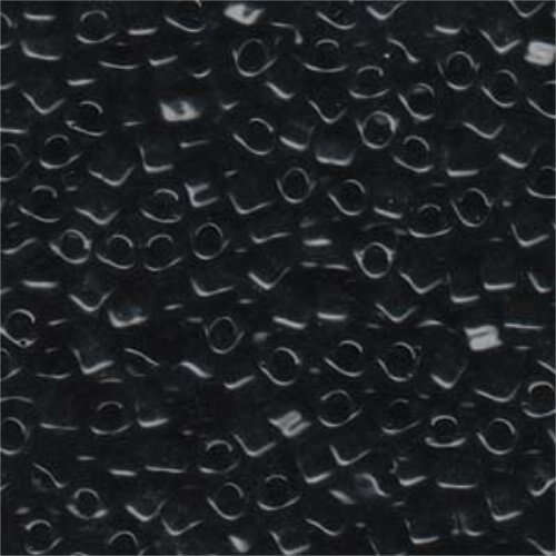 Miyuki 5/0 Triangle Bead - TR5-401 - Opaque Black - 250gm Bag