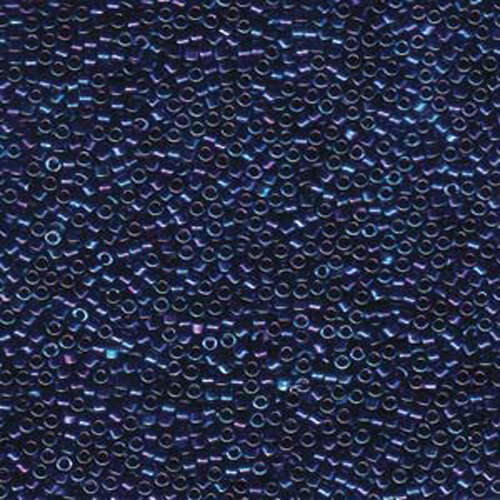Miyuki 11/0 Delica Bead - DB1005 - Metallic Purple Gold Iris - 100gm Bag