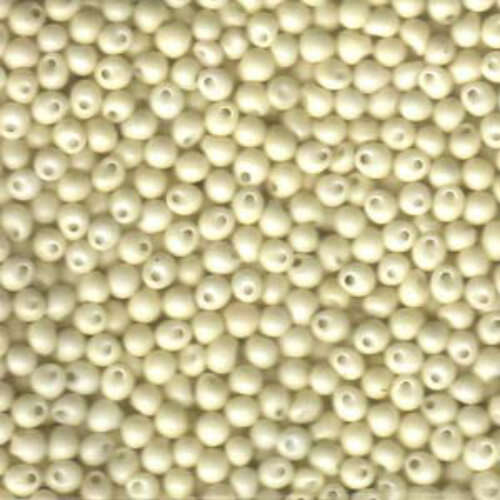 Miyuki 3.4mm Drop Bead - DP-92021 - Matte Opaque Cream - 250gm Bag