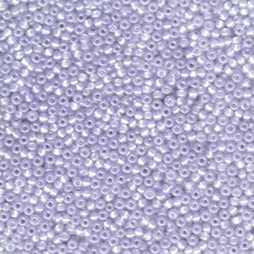 Miyuki 11/0 Rocaille Bead - 11-9649 - Dyed Silver Lined Lilac AB - 250gm Bag