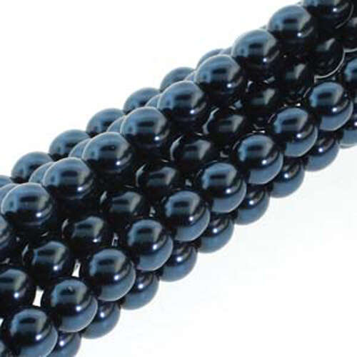 8mm Czech Glass Pearl - 75 Bead Strand - PRL08-70467 - Montana