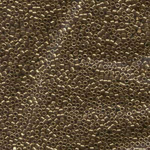 Miyuki 11/0 Delica Bead - DB022L - Metallic Light Bronze - 100gm Bag