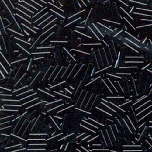 Miyuki 6mm Bugle Bead - BGL2-9074-TB - Jet - 250gm Bag