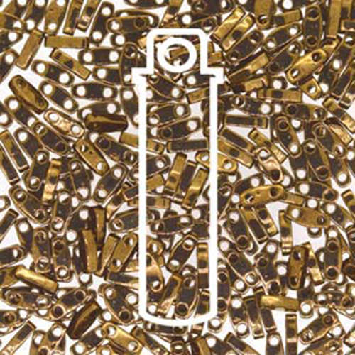 Miyuki Quarter Tila Bead - QTL0457 - Metallic Bronze - 7.2gm Tube