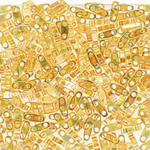 Miyuki Quarter Tila Bead - QTL0251 - Transparent Light Topaz AB - 50gm Bag