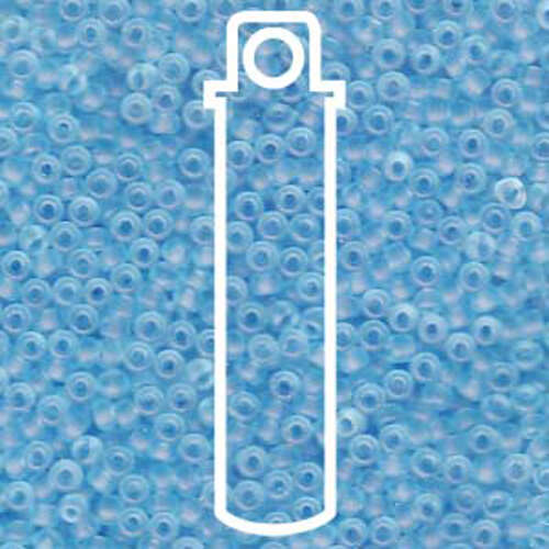 Miyuki 11/0 Rocaille Bead - 11-9148F - Matte Transparent Light Blue - 24gm Tube