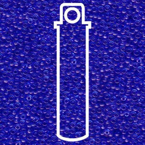 Miyuki 11/0 Rocaille Bead - 11-9150 - Transparent Sapphire - 24gm Tube
