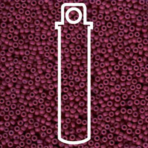 Miyuki 11/0 Rocaille Bead - 11-92047 - Special Dyed Wine - 23gm Tube
