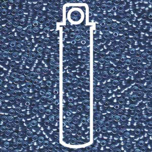 Miyuki 11/0 Rocaille Bead - 11-92261 - Transparent Sea Blue AB - 24gm Tube