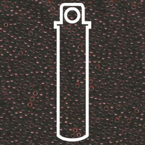 Miyuki 11/0 Rocaille Bead - 11-92400SF - Semi Matte Transparent Dark Topaz - 23.5gm Tube