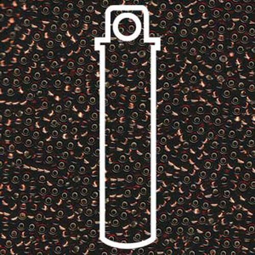 Miyuki 11/0 Rocaille Bead - 11-929 - Silver Lined Root Beer - 24gm Tube